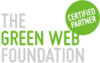 Wir sind zertifizierter Partner von The Green Web Foundation